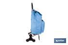 Carro de la compra con 6 ruedas | Diseño plegable | Sube escaleras | Bolsa de 42 litros | Bolsillo para congelados | Disponible en varios colores - Cofan