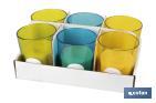 Velas Aromáticas de Citronela en Vasos de Colores | Protección Duradera durante 30 horas - Cofan