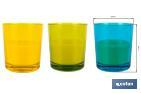 Velas Aromáticas de Citronela en Vasos de Colores | Protección Duradera durante 30 horas - Cofan
