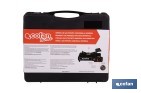 Hornillo de gas portátil | Material: acero | Encendido piezoeléctrico | Boquilla universal | Ideal para camping, excursiones y uso en exteriores - Cofan