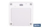 Báscula de baño digital inteligente | Análisis corporal completo | Báscula con Bluetooth y aplicación móvil | Pilas incluidas - Cofan