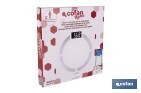 Báscula de baño digital inteligente | Análisis corporal completo | Báscula con Bluetooth y aplicación móvil | Pilas incluidas - Cofan