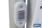 Tendedero eléctrico de torre | 4 ruedas con freno | 300 W de potencia | Tendedero portátil con secado rápido - Cofan