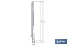 Tendedero eléctrico de torre | 4 ruedas con freno | 300 W de potencia | Tendedero portátil con secado rápido - Cofan