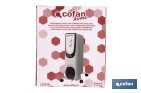 Radiador de aceite 2500 W | Color: blanco | Con 11 elementos y termostato regulable | Seguridad antiincendios y Control antivuelco - Cofan