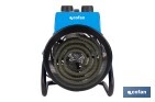 Calefactor industrial | Potencia: 3000 W | Función ventilador | Termostato ajustable | Protección IP24 - Cofan