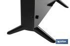 Convector radiante de panel de vidrio | Potencia: 1500 W | Mando a distancia | Control vía app | Compatible con asistente de voz | Temporizador 24 h - Cofan