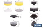 Cepillo de limpieza eléctrico multifunción con 2 velocidades | Recargable USB | Con 11 accesorios intercambiables | Resistente al agua IPX7 - Cofan