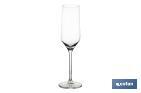 PACK DE 6 FLÛTES À CHAMPAGNE | CAPACITÉ : 22 CL