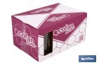 Pack de 6 vasos de caña de vidrio templado | Capacidad: 200 ml | Adecuado para cerveza, agua, refrescos y zumos - Cofan