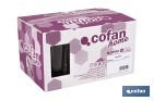 Pack de 6 vasos de combinado | Material: vidrio transparente | Capacidad: 47 cl | Calidad profesional | Ideales para cubatas, agua, cerveza, refrescos - Cofan
