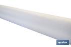 Stain-resistant tablecloth | Grey soft design | Vinyl and polyester | Waterproof | Easy to clean | Available in different sizes - Cofan