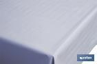 Stain-resistant tablecloth | Grey soft design | Vinyl and polyester | Waterproof | Easy to clean | Available in different sizes - Cofan