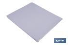 Mantel antimanchas | Diseño liso de color gris | Materiales: vinilo y poliéster | Impermeable | Fácil de limpiar | Disponible en diferentes medidas - Cofan