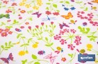 Rollo de hule de mariposas | Impermeable | Protección y estilo para la mesa - Cofan