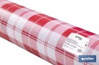 Rollo de hule con diseño campestre e italiano | Materiales: polipropileno y PVC | Gran resistencia a líquidos y manchas | Medidas 1,40 x 20 m - Cofan