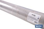 Rollo de hule estampado botánico con ramas doradas | Materiales: polipropileno y PVC | Gran resistencia a líquidos y manchas | Fácil limpieza | Medidas 1,40 x 20 m - Cofan