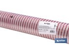 Rollo de hule estampado provenzal rojo | Materiales: polipropileno y PVC | Gran resistencia a líquidos y manchas | Fácil limpieza | Medidas 1,40 x 20 m - Cofan