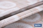 Rollo de hule estampado esfera silvestre | Materiales: polipropileno y PVC | Gran resistencia a líquidos y manchas | Fácil limpieza | Medidas 1,40 x 20 m - Cofan