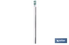 Burlete adhesivo de aluminio con cepillo | Longitud de 92 cm | Disponible en diferentes acabados - Cofan