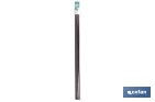 Burlete basculante de aluminio con labio de caucho | Longitud de 93 cm | Disponible en diferentes acabados - Cofan