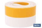 Burlete de PVC expandido | Longitud de 100 cm | Disponible en dos acabados diferentes - Cofan