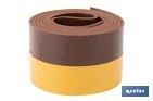 Burlete de PVC expandido | Longitud de 100 cm | Disponible en dos acabados diferentes - Cofan