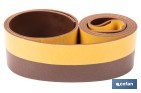 Burlete de PVC expandido | Longitud de 100 cm | Disponible en dos acabados diferentes - Cofan