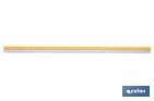 Burlete adhesivo de madera sostenible | Longitud de 91,5 cm | Disponible en diferentes acabados - Cofan