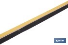 Burlete adhesivo de madera sostenible | Longitud de 91,5 cm | Disponible en diferentes acabados - Cofan