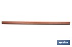 Burlete adhesivo de madera sostenible | Longitud de 91,5 cm | Disponible en diferentes acabados - Cofan