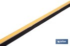 Burlete adhesivo de madera sostenible | Longitud de 91,5 cm | Disponible en diferentes acabados - Cofan