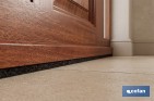 Burlete adhesivo de madera sostenible | Longitud de 91,5 cm | Disponible en diferentes acabados - Cofan
