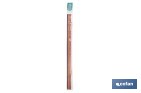 Burlete basculante de madera sostenible | Fijación mediante bisagra | Longitud de 91,5 cm | Disponible en diferentes acabados - Cofan
