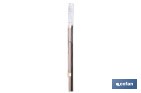 Burlete basculante de madera sostenible | Fijación mediante bisagra | Longitud de 91,5 cm | Disponible en diferentes acabados - Cofan