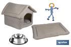 Lot de 4 accessoires pour animaux de compagnie pour la maison - Cofan