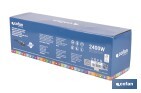 Meuleuse d'angle de 2400W | Meuleuse d'angle Ø230MM de démarrage progressif - Cofan