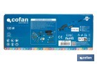 Multiherramienta rotativa 135 W 8000-33000 rpm, velocidad variable | Ideal para cortar, fresar, pulir y perforar | Incluye kit de accesorios intercambiables - Cofan