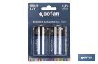 Pilhas Alcalinas - LR20 D/1,5V - Cofan