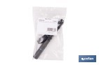 Linterna LED formato Bolígrafo Recargable de Aluminio | 3 funciones y enfoque ajustable | Cable USB-C incluido - Cofan