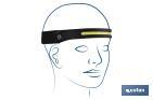 Dual head torch with activation sensor | 350lm - Cofan