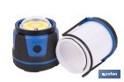 Linterna de camping COB LED 2000 lm recargable con 5 modos de luz | Iluminación regulable - Cofan
