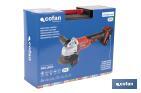 Meuleuse à batterie Lithium-ion | 18V | Convient aux disques de ø115mm - Cofan