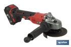 BATTERY-POWERED ANGLE GRINDER - Cofan