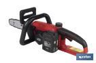 Kit de motosierra a batería con dos baterías de litio 20 V 4.0 Ah | Motosierra sin escobillas | Espada de 10" | Eficiencia y precisión en cortes de madera - Cofan
