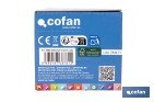 Batería de litio Li-ion de 20 V y 4.0 Ah | Adecuada para herramientas eléctricas Cofan | Protección electrónica integral - Cofan
