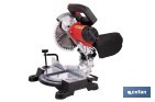 Ingletadora a batería 20 V con motor brushless | Corte máx. 105 mm, inclinación -45°/+45°, velocidad 3200 rpm | Incluye bolsa de polvo | Disponible con y sin batería y cargador - Cofan