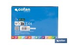 Pack de cargador 20 V 4.5 A + Batería 20 V 4.0 Ah Li-Ion | Compatible con sistema 1 for All | Protección contra sobrecarga y larga duración - Cofan