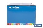 Pack de cargador 20 V 4.5 A + Batería 20 V 4.0 Ah Li-Ion | Compatible con sistema 1 for All | Protección contra sobrecarga y larga duración - Cofan