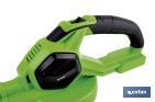 Battery-powered leaf blower - Cofan